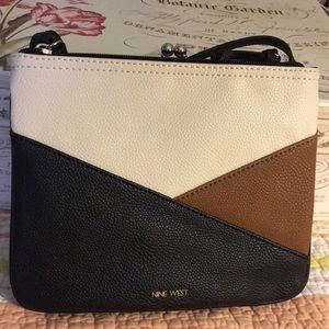 Nine West Color Block Crossbody Bag